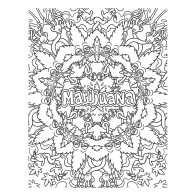 High AF 2 Adult Coloring Book Fun