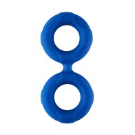 Forto F-81 Double Ring - Liquid Silicone Cock & Ball Ring - Enhance Your Experience