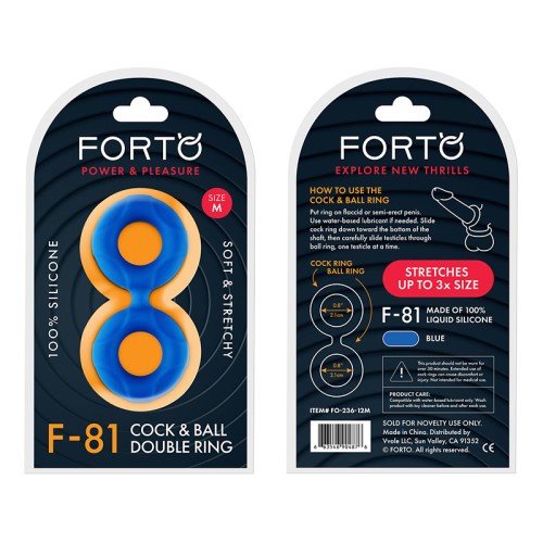 Forto F-81 Double Ring for Enhanced Performance