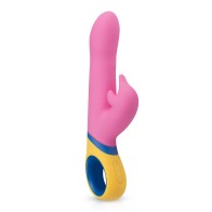 Vibrador PMV20 Copy Dolphin de Silicona Rosa