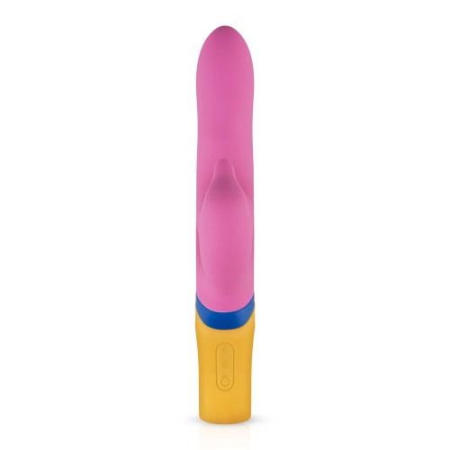 Vibrador PMV20 Copy Dolphin de Silicona Rosa