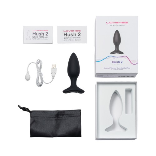 Plug Anal Vibrante Bluetooth Lovense Hush 2