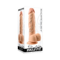 Dildo Realista Evolved de 8 pulgadas con Detalles Vivos