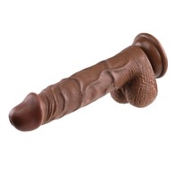 Evolved Realistic 8 in. Dildo With Balls - Lifelike Pleasure