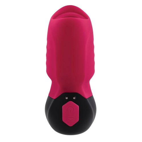 Masajeador Succionador Gender X - Recargable Rojo