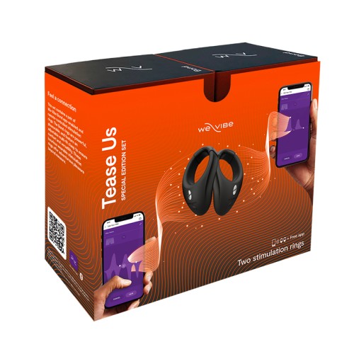 We-Vibe Tease Us Set de Anillos de Estimulación Usables