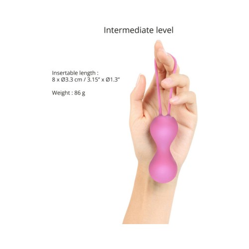 Love to Love Joia Pink Silicone Kegel Balls