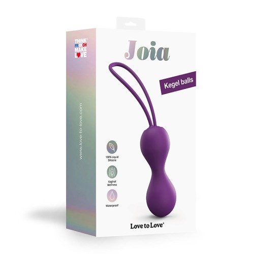 Pelotas Kegel de Silicona Joia Purple Rain