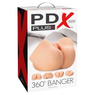 PDX Plus 360° Banger Masturbator Beige