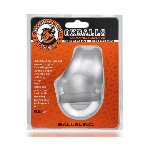 Oxballs Ballsling Ball-Split-Sling - Clear Ice