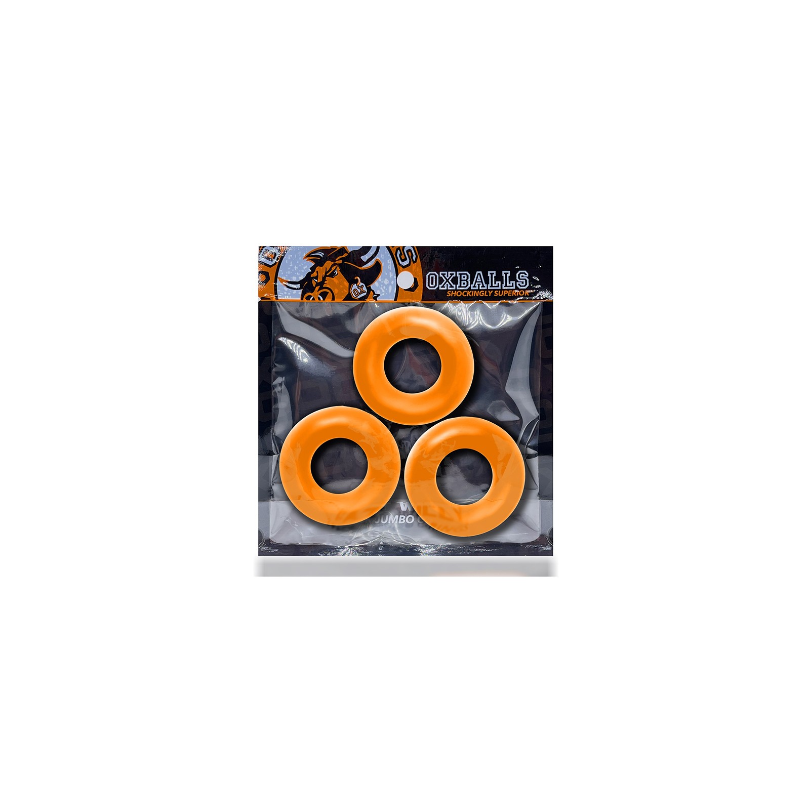 Oxballs Fat Willy Jumbo Cockrings 3 Pack