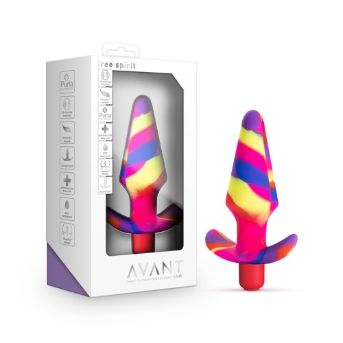 Avant Free Spirit Vibrating Anal Plug - Pleasure & Fun