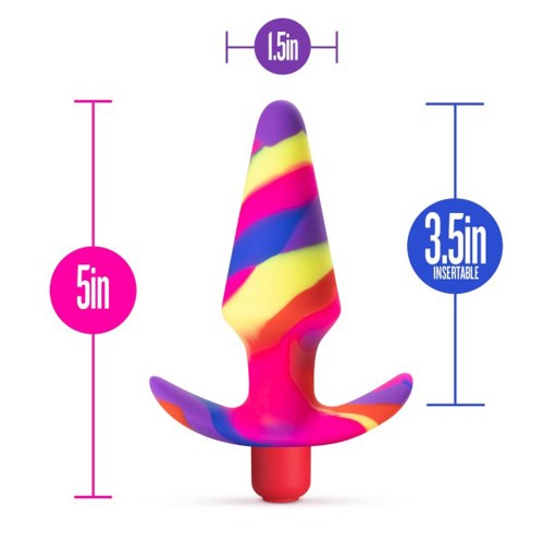 Avant Free Spirit Vibrating Anal Plug - Pleasure & Fun