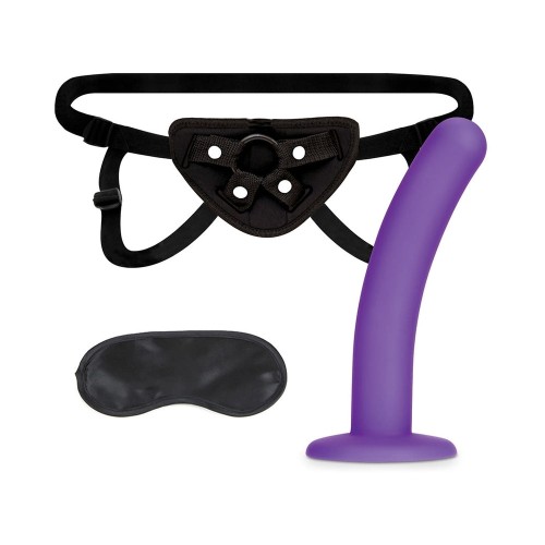 Arnés de strap-on de lujo y set de dildo de 5 pulgadas - Placer definitivo