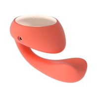 LELO IDA WAVE Estimulador Dual Recargable Rojo Coral