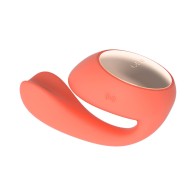 LELO IDA WAVE Estimulador Dual Recargable Rojo Coral