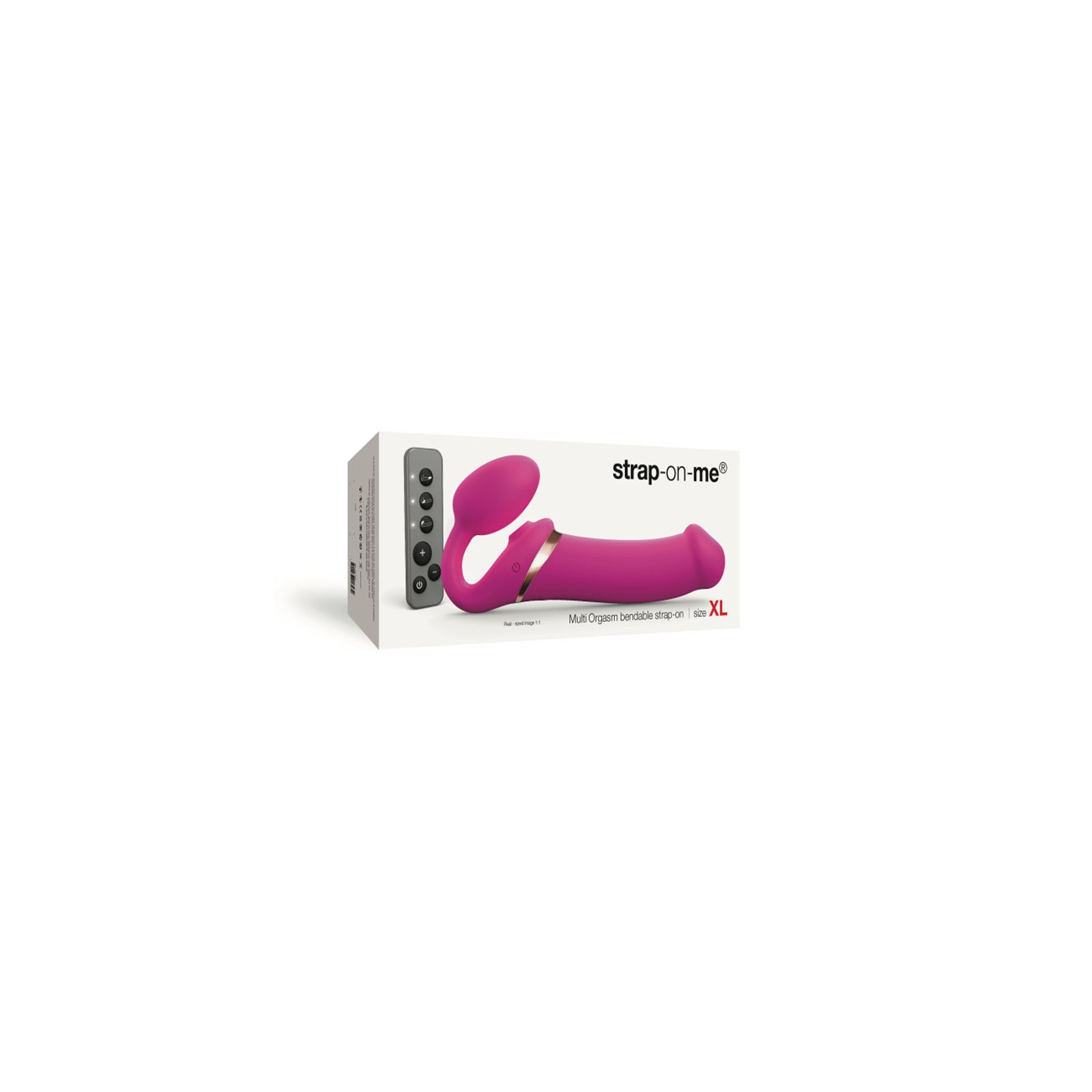 Strap-On-Me Bendable Strap-On Fuchsia XL