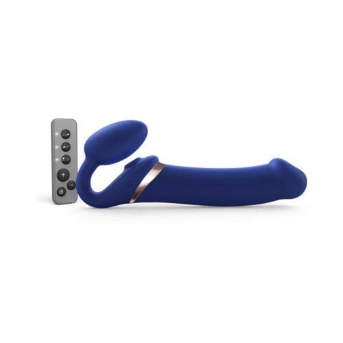 Strap-On-Me Recreo Recargable Multi Orgasmico Noche Azul XL