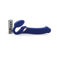 Strap-On-Me Rechargeable Multi Orgasmic Strap-On Night Blue XL