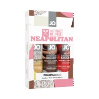 JO Tri Me Lubricante Sabor Neapolitano 3-Pack