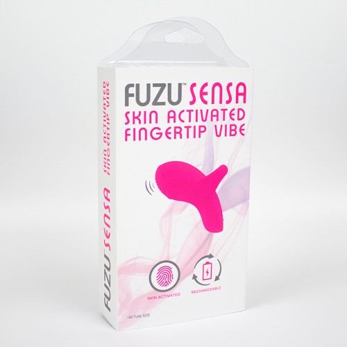 Vibrador de Punta Activada por Piel Fuzu Sensa