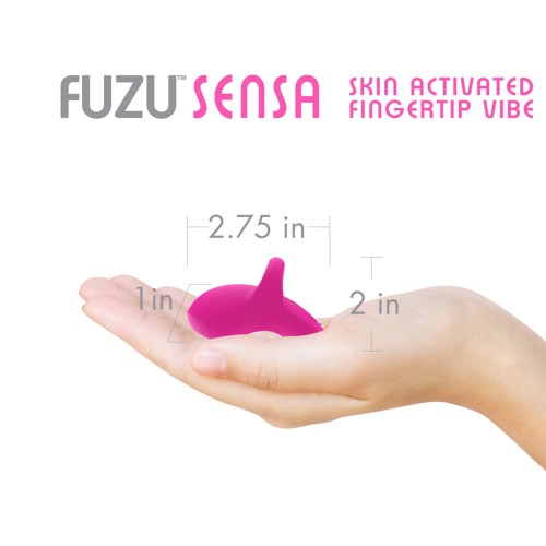 Vibrador de Punta Activada por Piel Fuzu Sensa