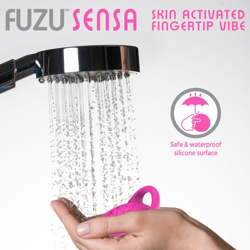 Vibrador de Punta Activada por Piel Fuzu Sensa