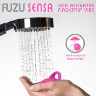 Vibrador de Punta Activada por Piel Fuzu Sensa