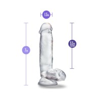 B Yours Diamond Gleam Dildo de 7 Pulgadas con Base de Succión