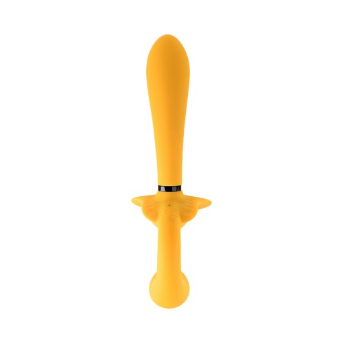 Evolved Monarch Vibrador Silicone Multifuncional Strapless Strap-On