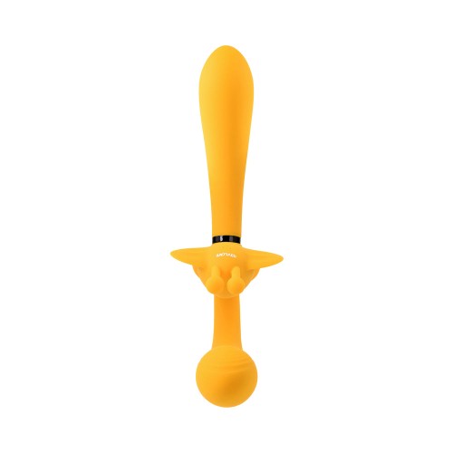 Evolved Monarch Vibrador Silicone Multifuncional Strapless Strap-On