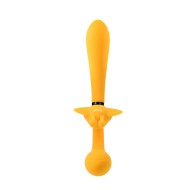 Evolved Monarch Vibrador Silicone Multifuncional Strapless Strap-On