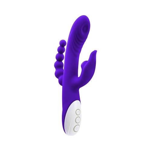 Evolved Lick Me Rechargeable Dual Entry Triple Stimulation Vibrator