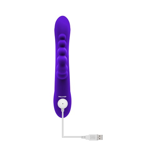 Evolved Lick Me Rechargeable Dual Entry Triple Stimulation Vibrator