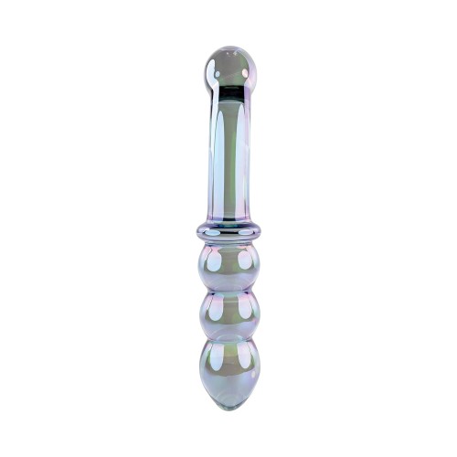 Gender X Lustrous Galaxy Wand Dual-Ended Glass Dildo