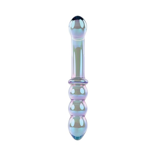 Gender X Lustrous Galaxy Wand Dual-Ended Glass Dildo