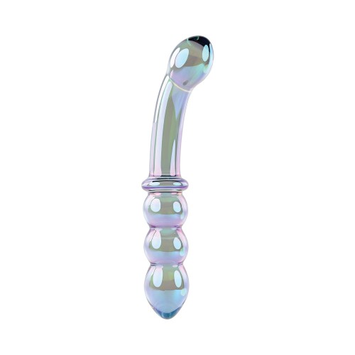 Gender X Lustrous Galaxy Wand Dual-Ended Glass Dildo