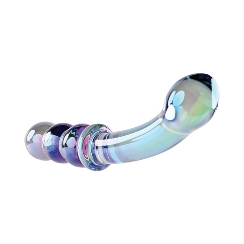 Gender X Lustrous Galaxy Wand Dual-Ended Glass Dildo