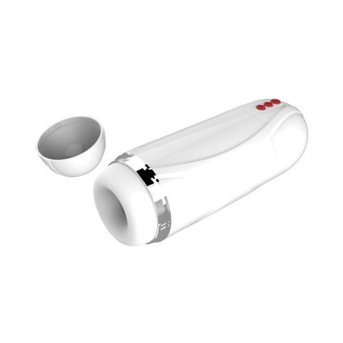 Nasstoys Vibrating Cocksucker White - Pleasure Device