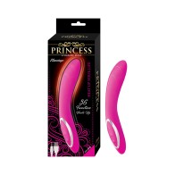 Vibrador G-Spot Calentador Princess de Silicona Rosa