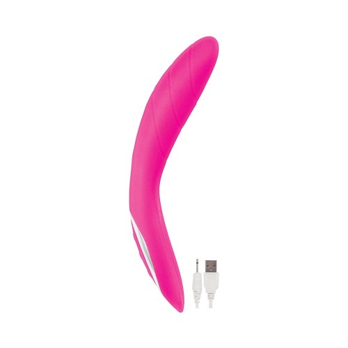 Vibrador G-Spot Calentador Princess de Silicona Rosa