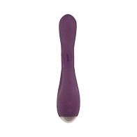 Estimulador Dual Princess Bunny Tickler Silicona Morado