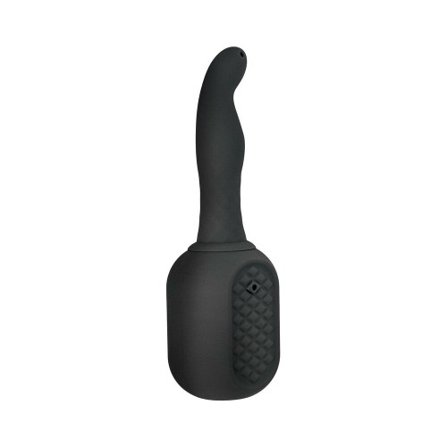 Nasstoys Vibrating Douche Rechargeable Silicone in Black