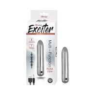 Vibrador Bullet Multi-Función Exciter para Juego Personalizado