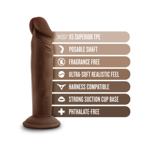 Dr. Skin Plus 6in. Posable Dildo for Realistic Pleasure