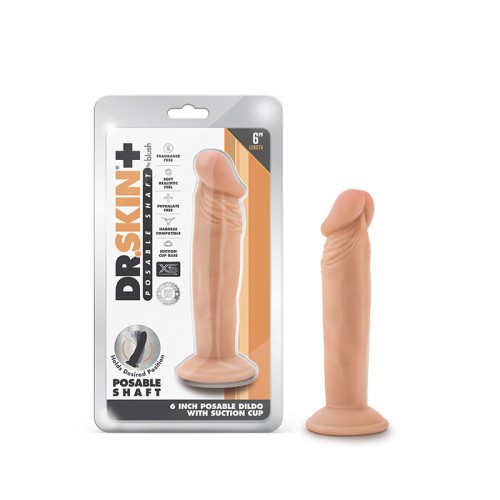 Dr. Skin Plus 6" Triple Density Dildo