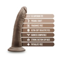 Dildo Poseable Realista Dr. Skin Plus 7 in. - Experiencia de Placer Suprema