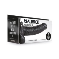 Strap-On Hueco Realista de 7 in. RealRock para Placer Aumentado