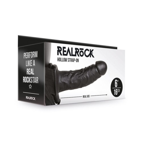 RealRock Arnés Hueco Realista Negro