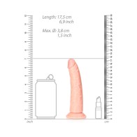 RealRock Realistic 6 inch Slim Dildo With Suction Cup